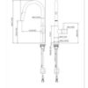 Arc Pull-Out Kitchen Mixer