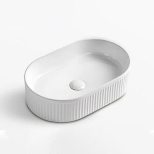 Flute Oval Basin Flute Oval Basin