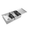 Forge 1110 Double Bowl & Drainer Sink