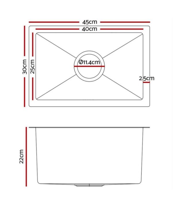 Forge 450 Single Bowl Sink