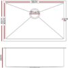 Forge 600 Large Single Bowl Sink