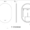 Halo Arch LED Mirror 600